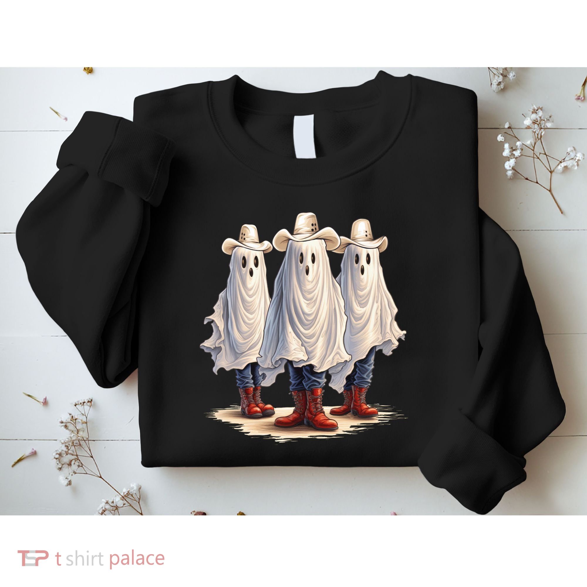 Three Cowboy Ghosts Sweatshirt