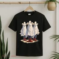 Three Cowboy Ghosts T-Shirt thumb 2