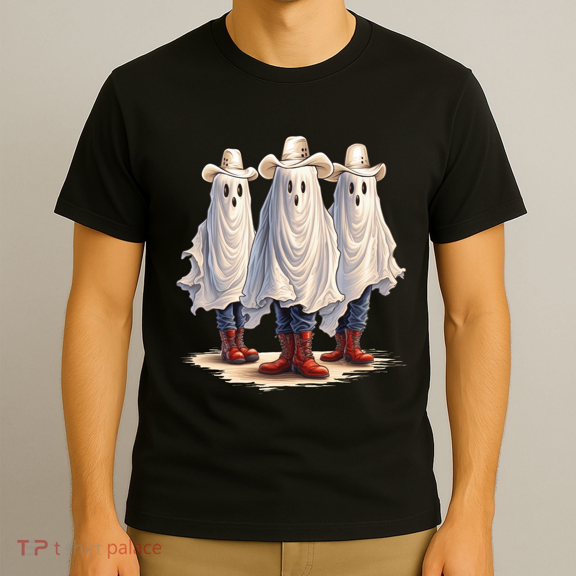 Three Cowboy Ghosts T-Shirt