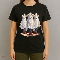 Three Cowboy Ghosts T-Shirt thumb 4