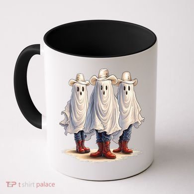 Three Cowboy Ghosts Coffee Mug