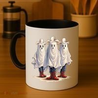 Three Cowboy Ghosts Coffee Mug thumb 4