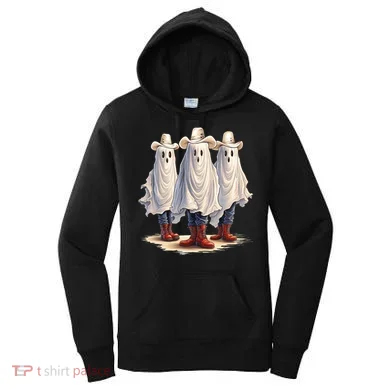 Three Cowboy Ghosts Women's Hoodie