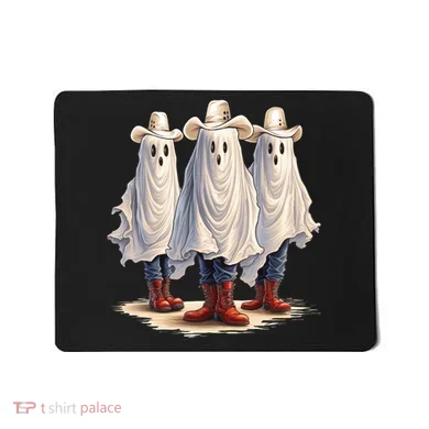 Three Cowboy Ghosts Mousepad