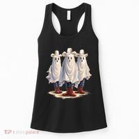 Three Cowboy Ghosts Women's Tank Top thumb 0
