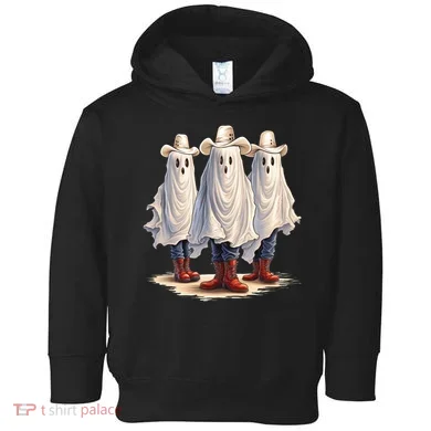 Three Cowboy Ghosts Toddler Hoodie