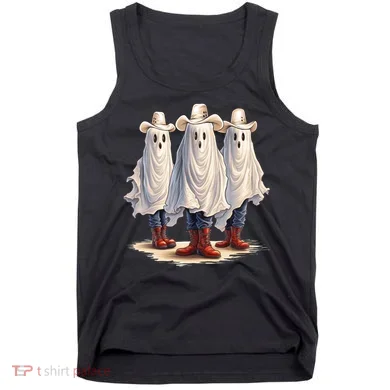 Three Cowboy Ghosts Tank Top