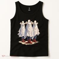 Three Cowboy Ghosts Tank Top thumb 2