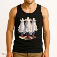 Three Cowboy Ghosts Tank Top thumb 3