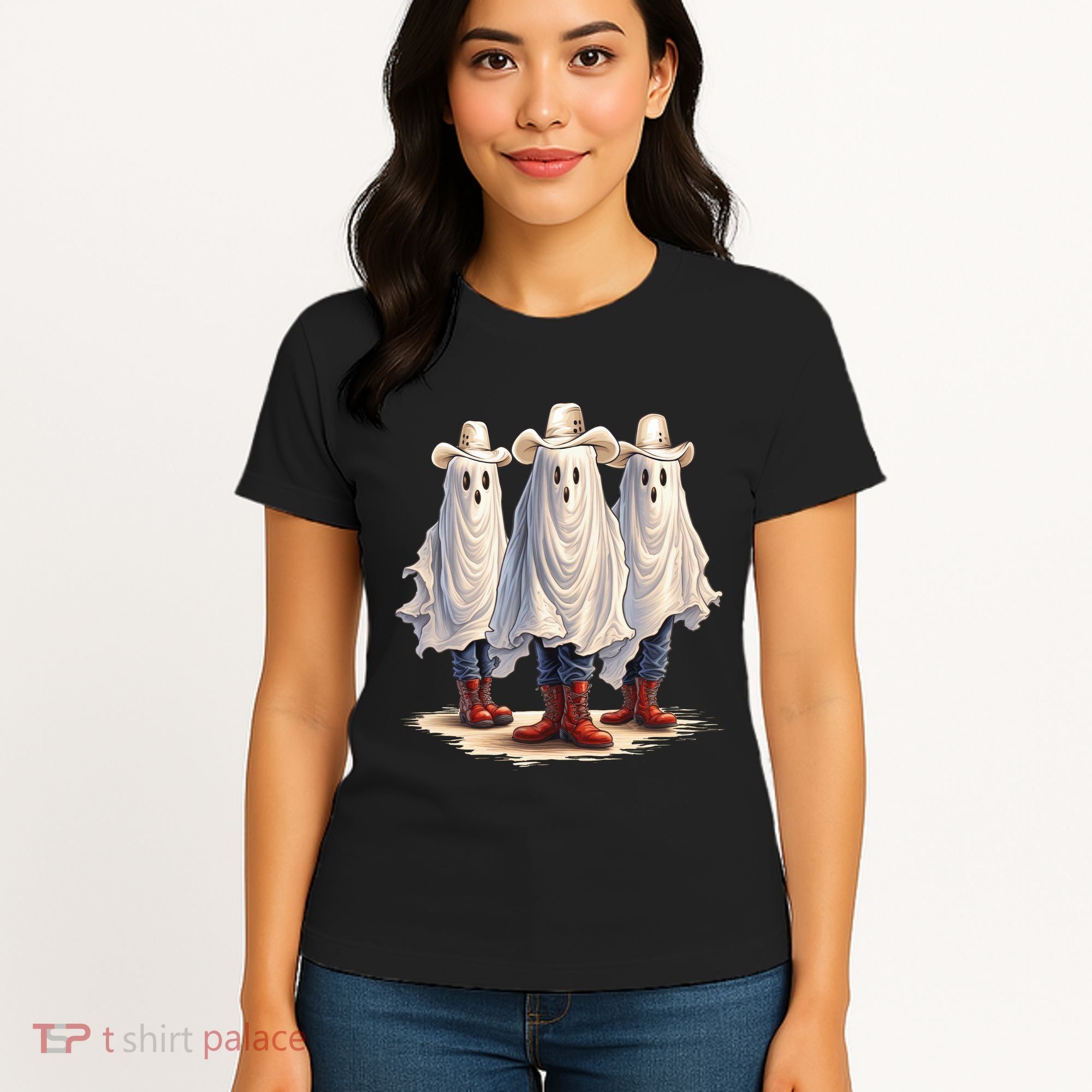 Three Cowboy Ghosts Women's T-Shirt