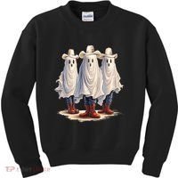 Three Cowboy Ghosts Kids Sweatshirt thumb 0