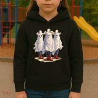 Three Cowboy Ghosts Kids Hoodie thumb 3