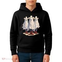 Three Cowboy Ghosts Kids Hoodie thumb 4