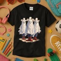 Three Cowboy Ghosts Kids T-Shirt thumb 3