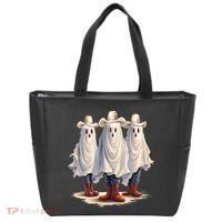 Three Cowboy Ghosts Tote Bag thumb 0