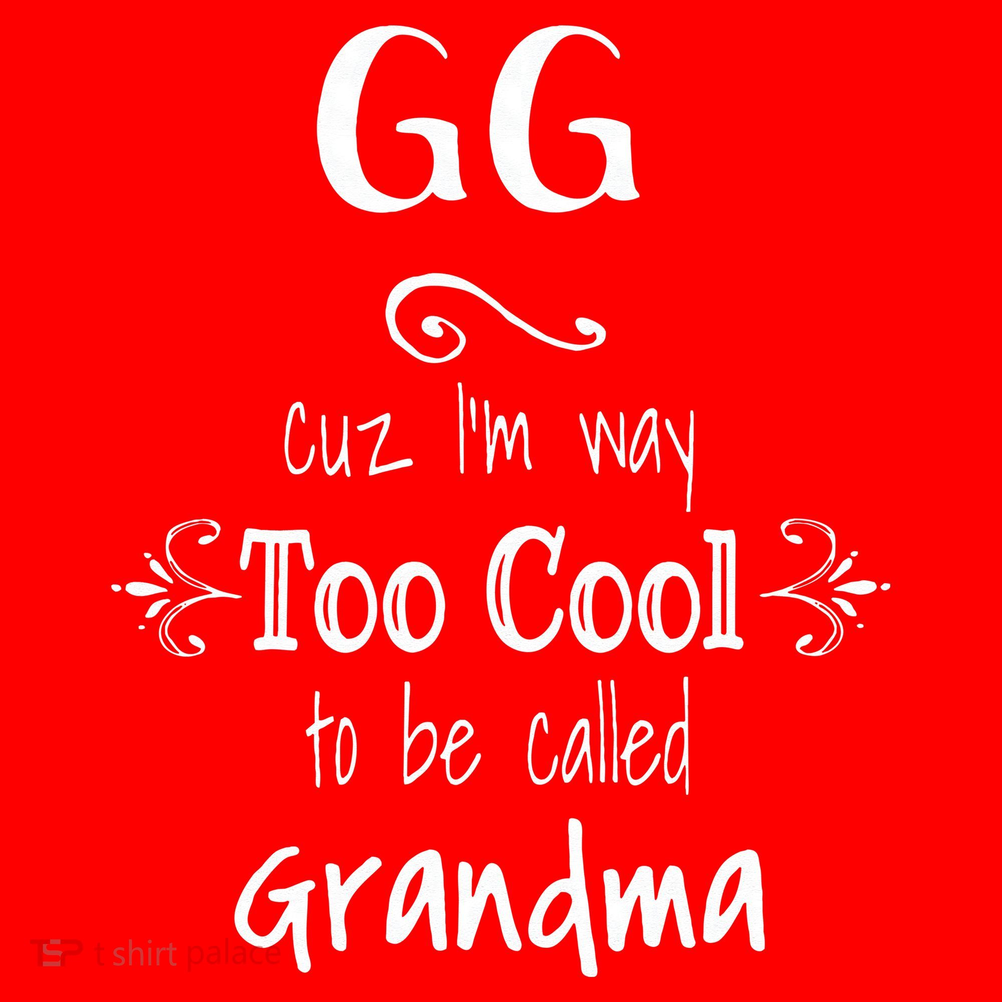 Too Cool GG Special Grandma Santa Hat