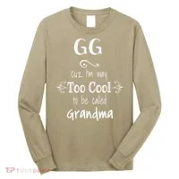 Too Cool GG Special Grandma Long Sleeve Shirt thumb 0
