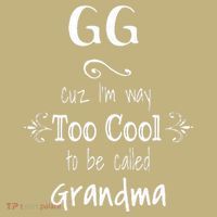 Too Cool GG Special Grandma Button thumb 1
