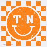 Tennessee Checkered Happy Face Football Season Game Day Women's Hoodie thumb 2