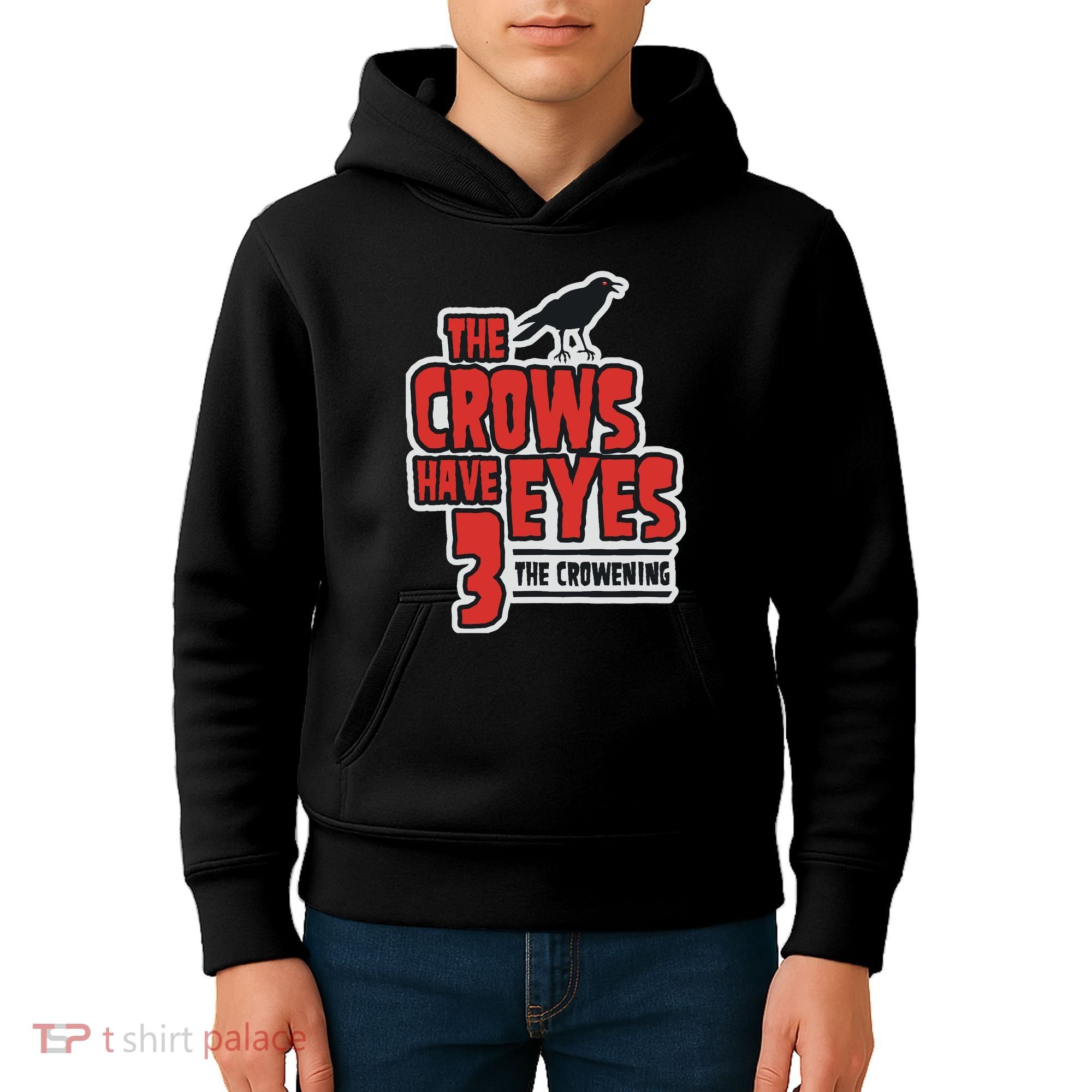 The Crows Have Eyes 3 The Crowening Kids Hoodie