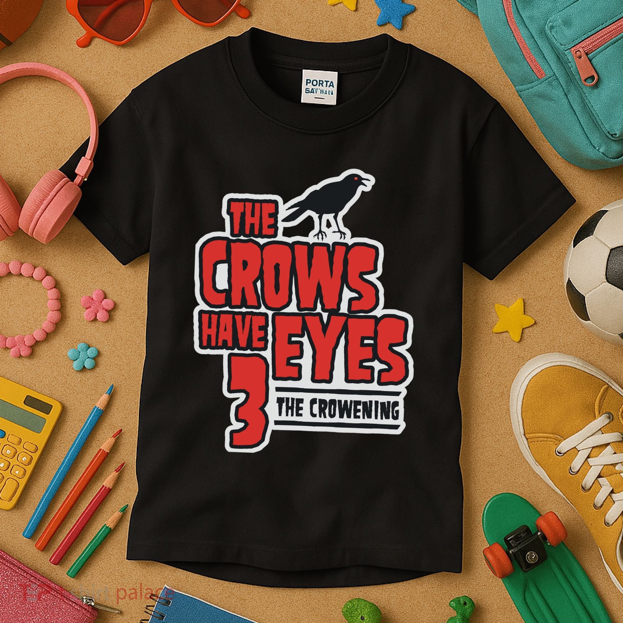 The Crows Have Eyes 3 The Crowening Kids T-Shirt