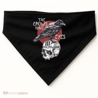 The Crows Have Eyes Iii USA-Made Doggie Bandana