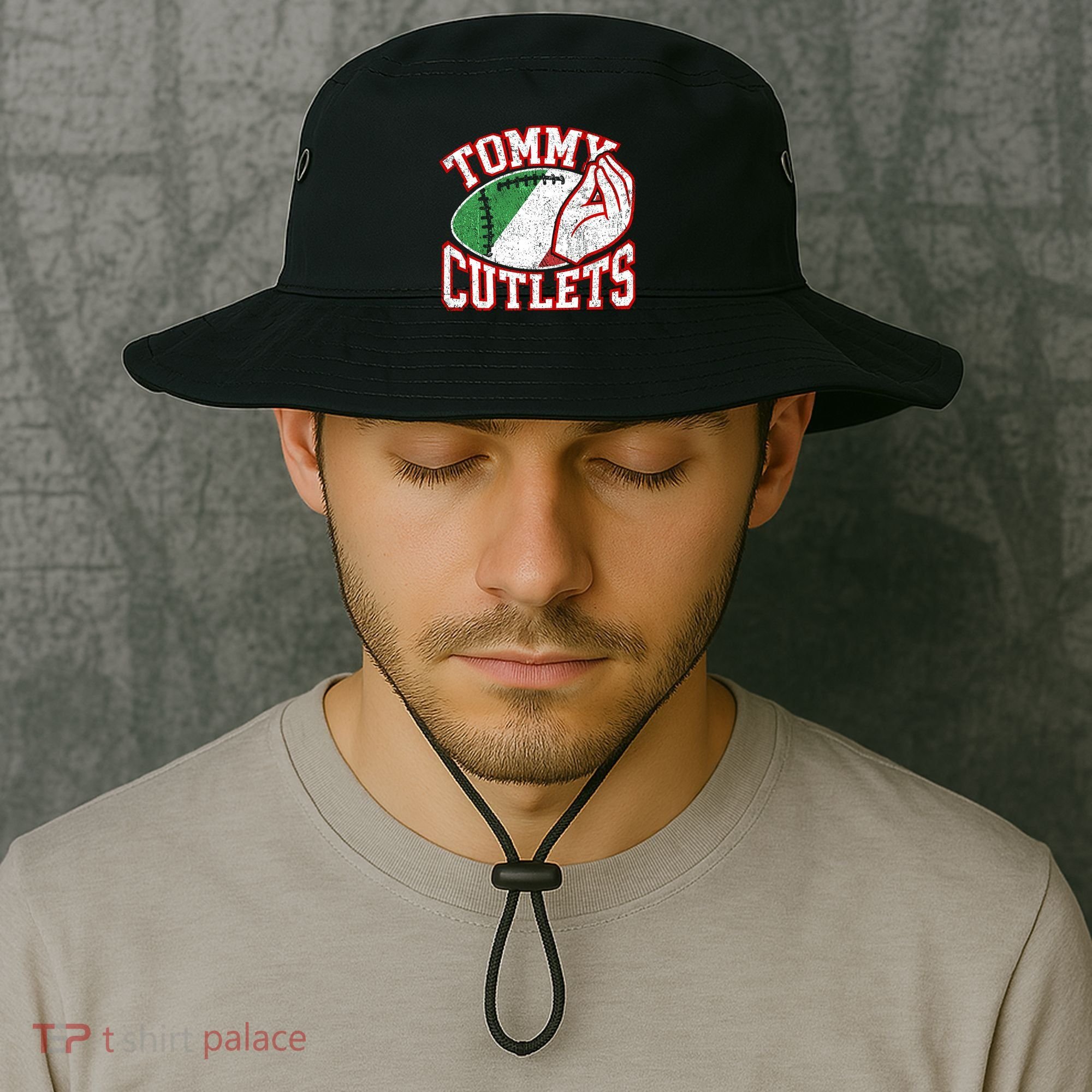 Tommy Cutlets Hand Giant Bucket Hat