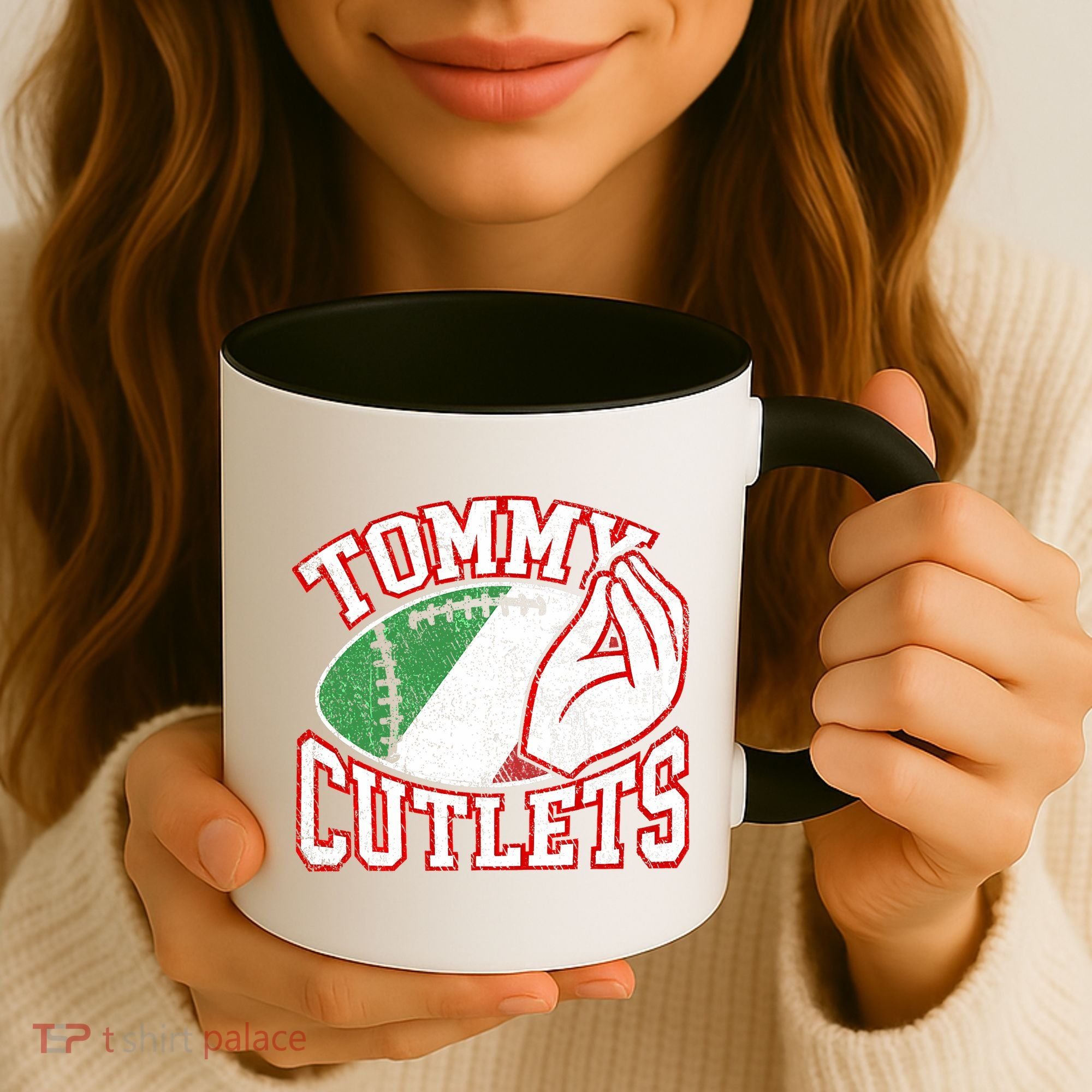 Tommy Cutlets Hand Giant Coffee Mug