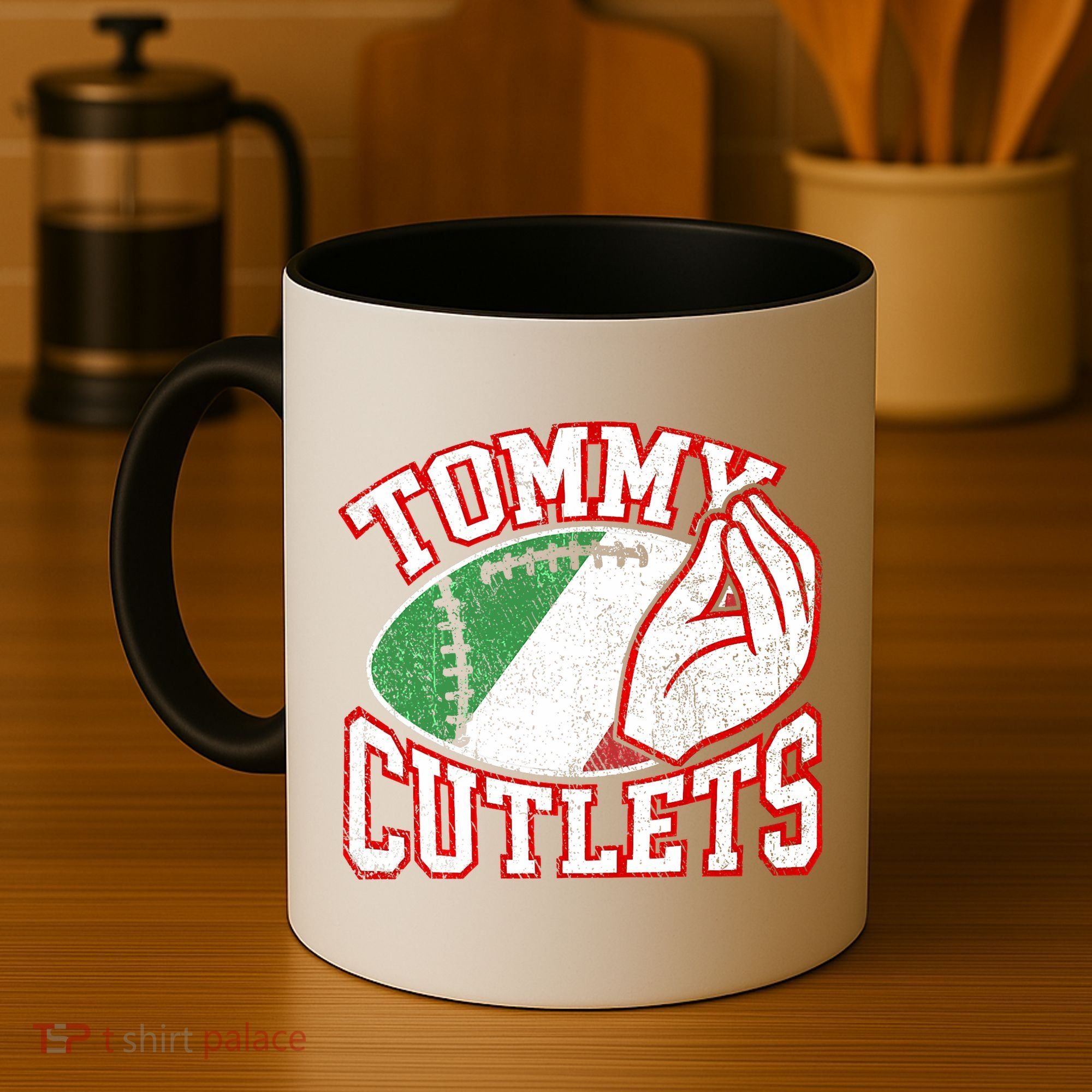 Tommy Cutlets Hand Giant Coffee Mug