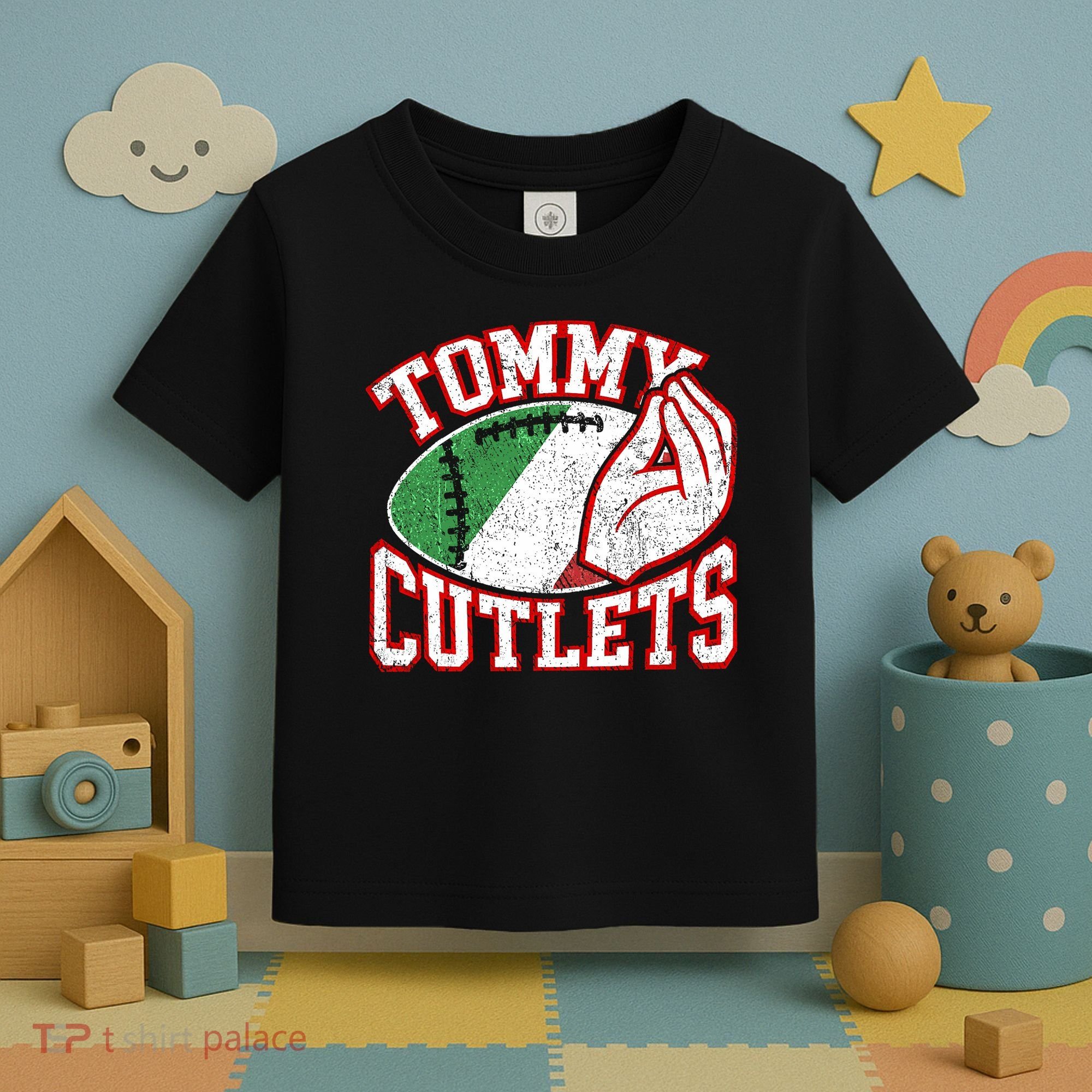Tommy Cutlets Hand Giant Toddler T-Shirt