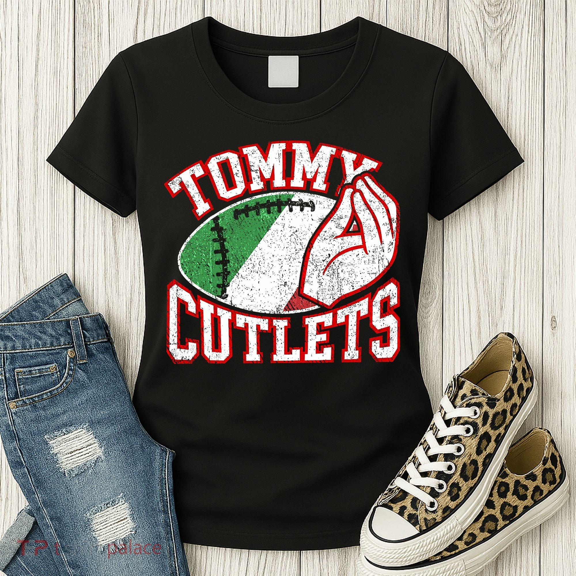 Tommy Cutlets Hand Giant Women's T-Shirt
