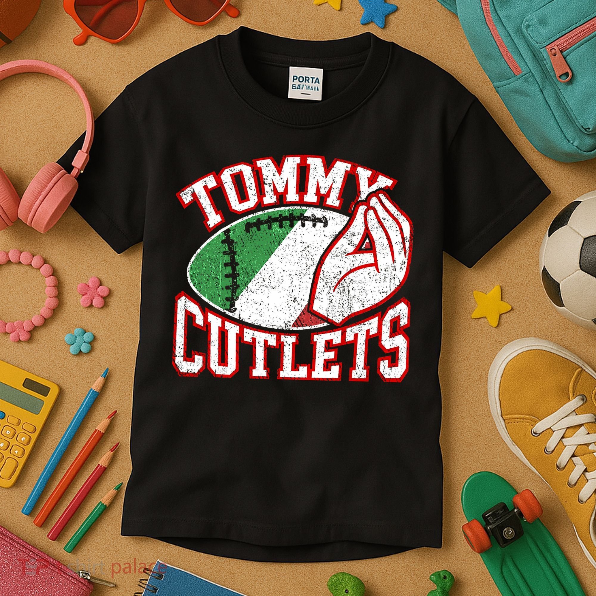 Tommy Cutlets Hand Giant Kids T-Shirt