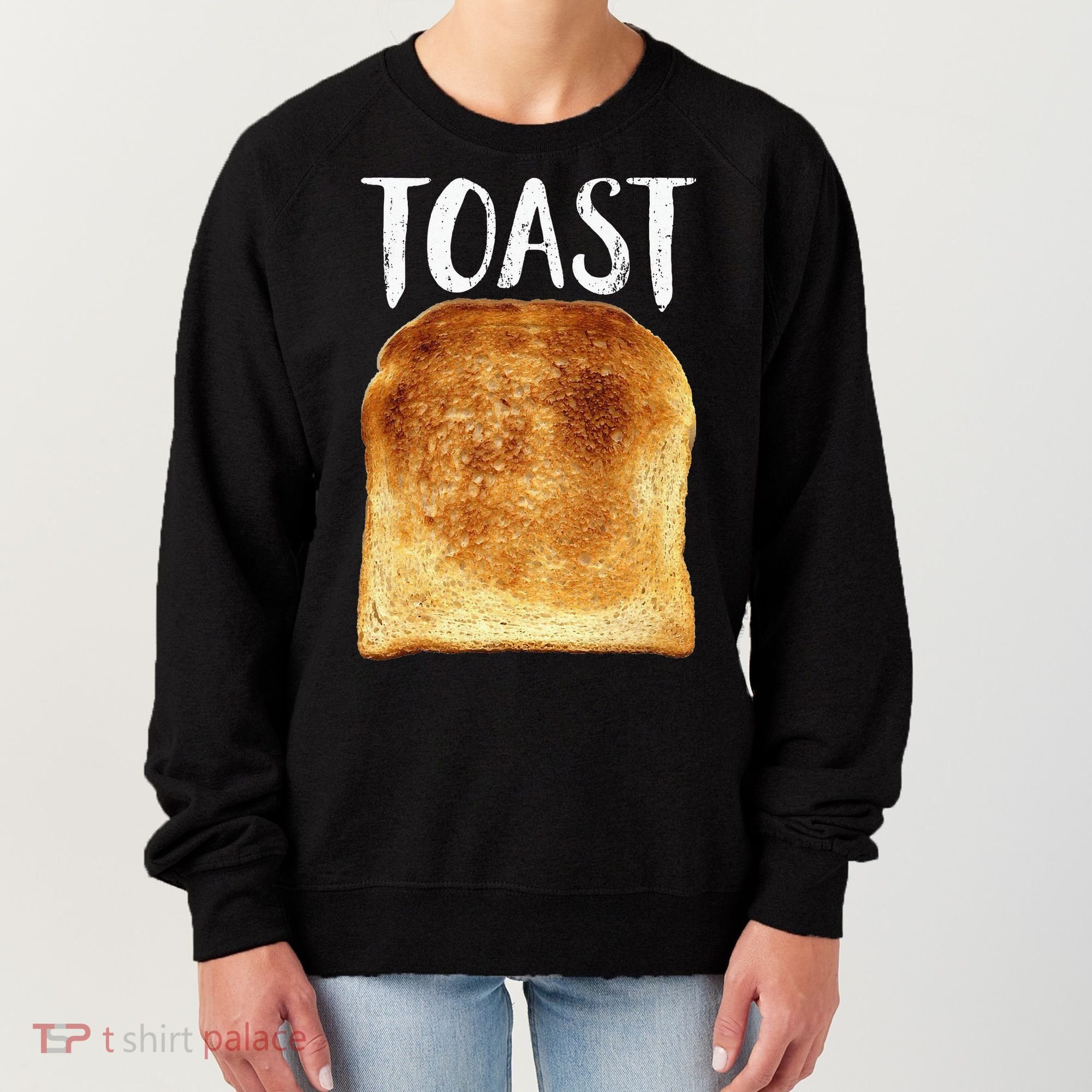 Toast Costume Halloween Funny Bread Lover Christmas Gift Women's Sweatshirt