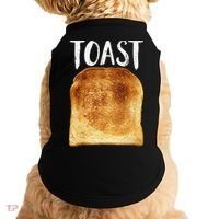 Toast Costume Halloween Funny Bread Lover Christmas Gift Doggie Tank thumb 0