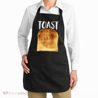 Toast Costume Halloween Funny Bread Lover Christmas Gift Apron thumb 2