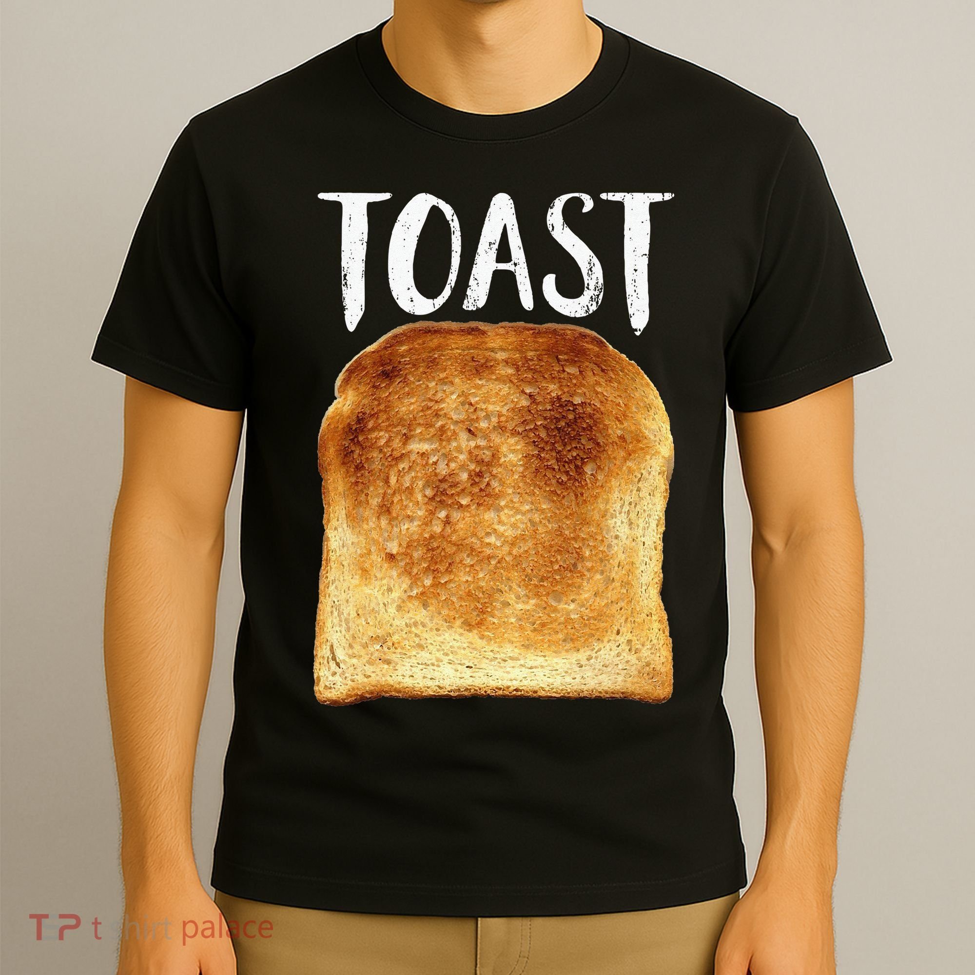 Toast Costume Halloween Funny Bread Lover Christmas Gift T-Shirt