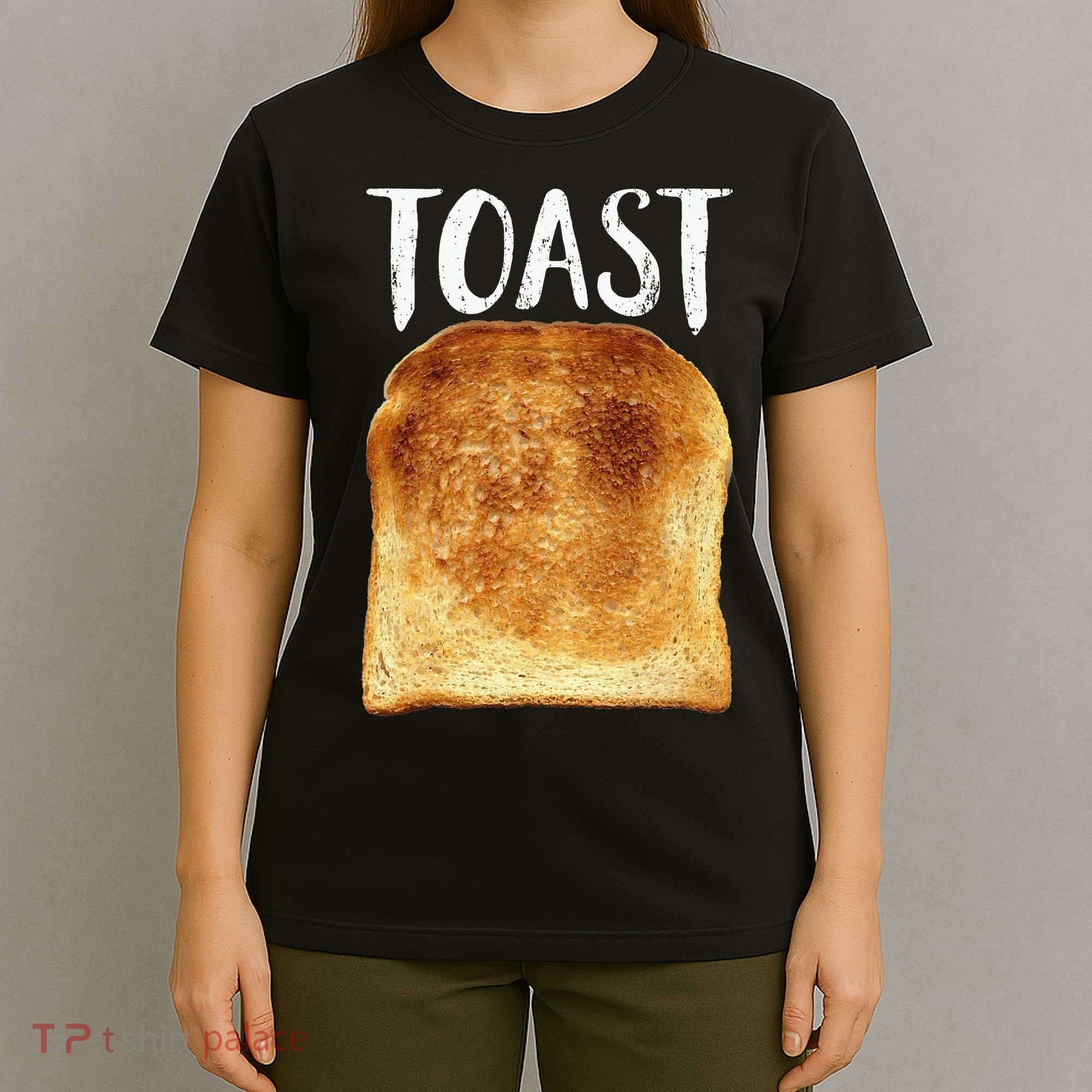 Toast Costume Halloween Funny Bread Lover Christmas Gift T-Shirt