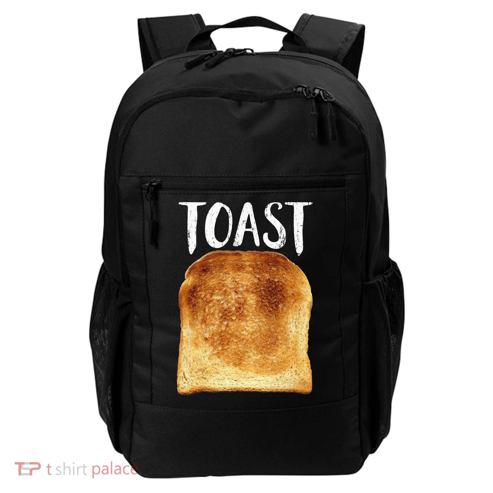 Toast Costume Halloween Funny Bread Lover Christmas Gift Backpack