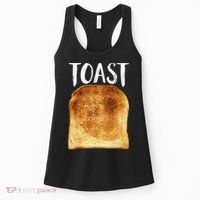 Toast Costume Halloween Funny Bread Lover Christmas Gift Women's Tank Top thumb 0