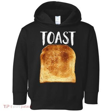Toast Costume Halloween Funny Bread Lover Christmas Gift Toddler Hoodie