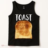Toast Costume Halloween Funny Bread Lover Christmas Gift Tank Top thumb 2