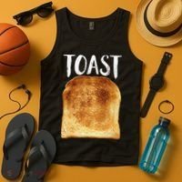 Toast Costume Halloween Funny Bread Lover Christmas Gift Tank Top thumb 4