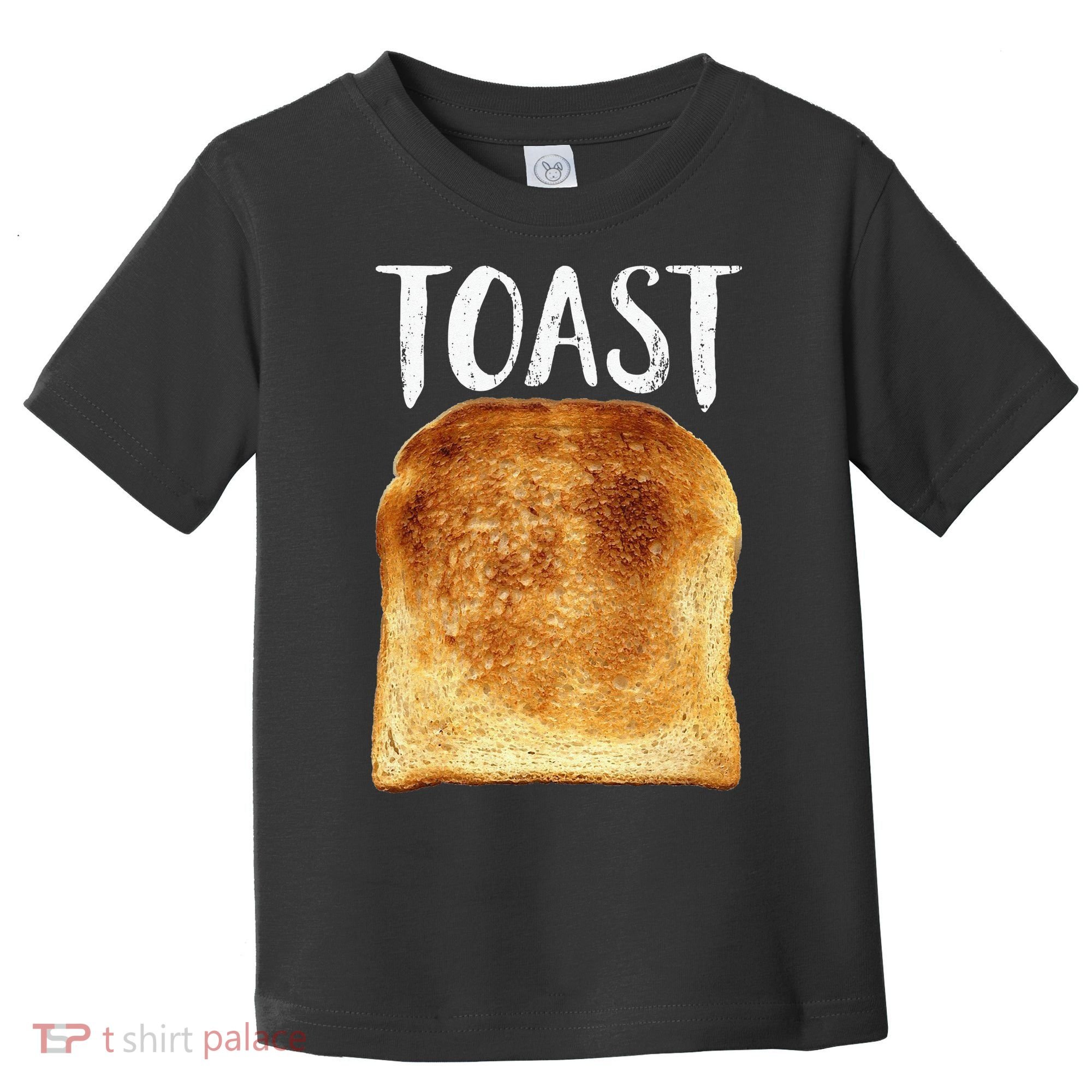 Toast Costume Halloween Funny Bread Lover Christmas Gift Toddler T-Shirt