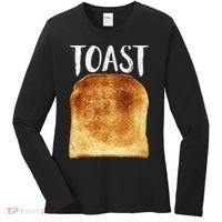 Toast Costume Halloween Funny Bread Lover Christmas Gift Women's Long Sleeve Shirt thumb 0