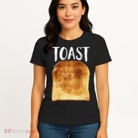 Toast Costume Halloween Funny Bread Lover Christmas Gift Women's T-Shirt thumb 4