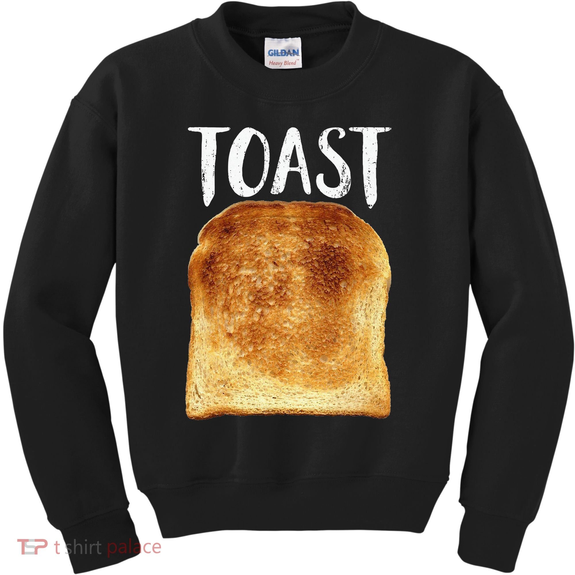 Toast Costume Halloween Funny Bread Lover Christmas Gift Kids Sweatshirt