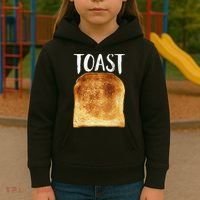 Toast Costume Halloween Funny Bread Lover Christmas Gift Kids Hoodie thumb 3