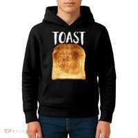 Toast Costume Halloween Funny Bread Lover Christmas Gift Kids Hoodie thumb 4
