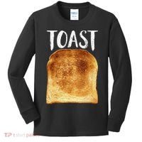 Toast Costume Halloween Funny Bread Lover Christmas Gift Kids Long Sleeve Shirt thumb 0