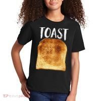 Toast Costume Halloween Funny Bread Lover Christmas Gift Kids T-Shirt thumb 2